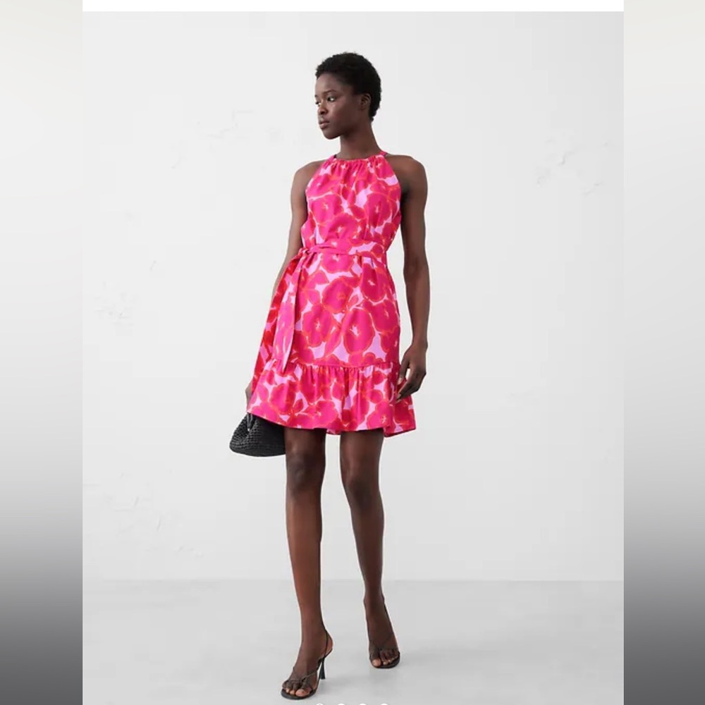 Banana Republic NWT Poplin Teared Mini Dress